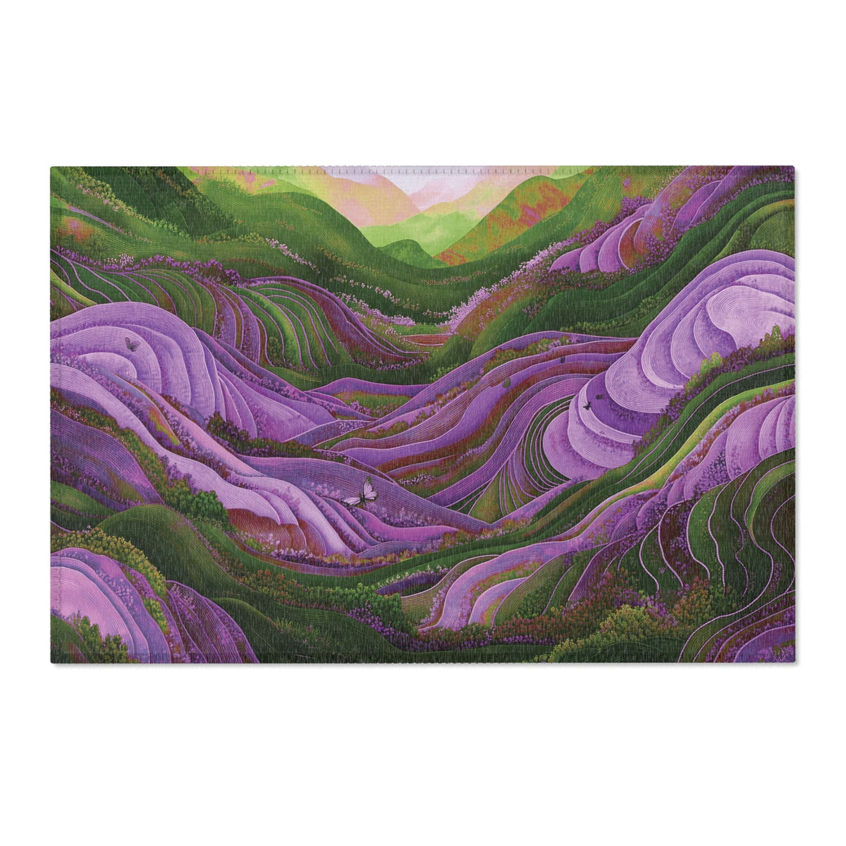 Rice Terraces Rug