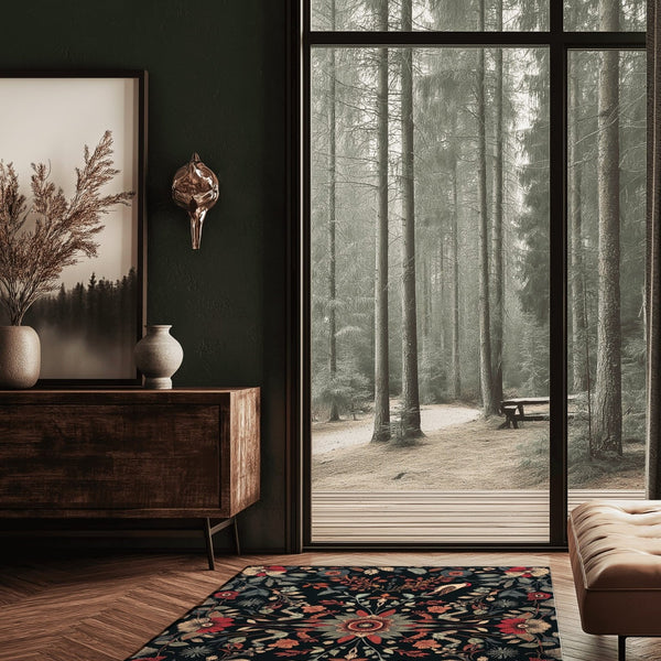 Twilight Canopy Rug | Nature - Inspired Rug by districtoasis