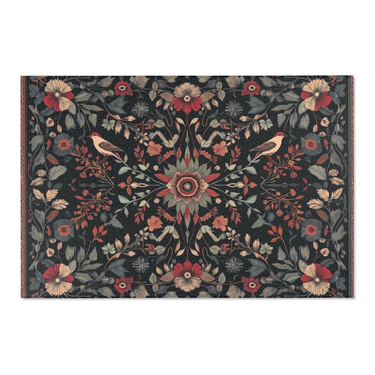 Twilight Canopy Rug - Nature - Inspired Autumn Elegance | Nature - Inspired Rug by districtoasis