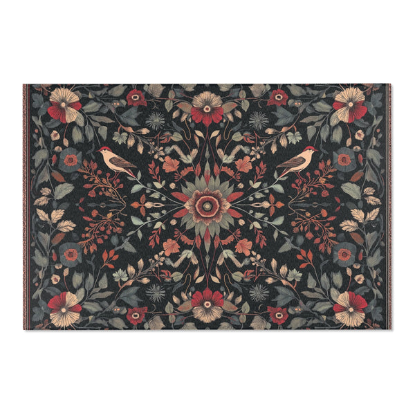 Twilight Canopy Rug - Nature - Inspired Autumn Elegance | Nature - Inspired Rug by districtoasis