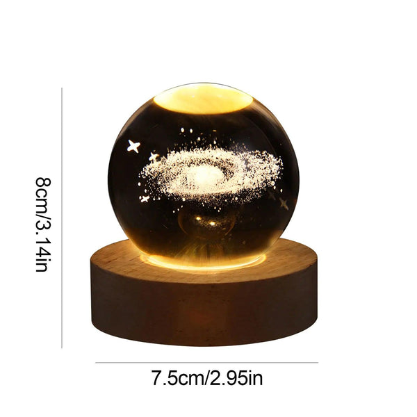 GlowSphere™ Crystal Ball Lamp - districtoasis -